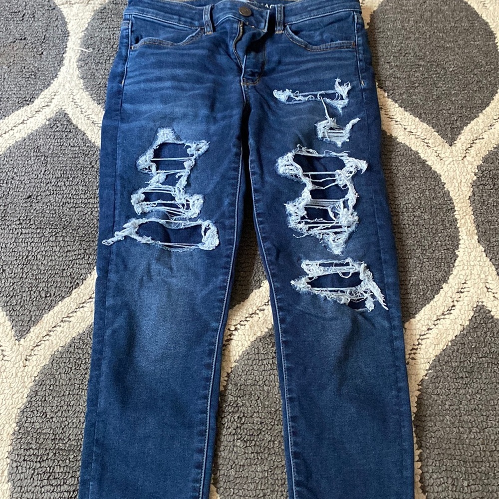 American Eagle outfitters curvy high rise jeggings